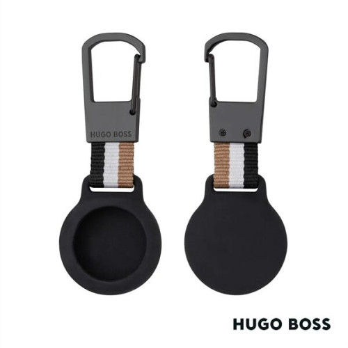 Hugo Boss® Iconic Key Ring With Air Tag Holder