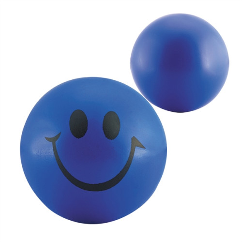 Round Smiley Face Shape Stress Ball