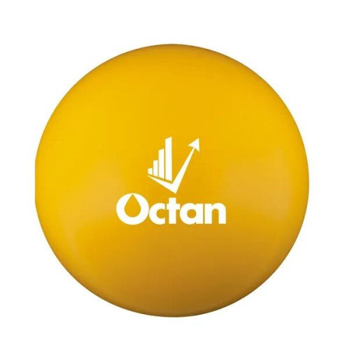 Round Smiley Face Shape Stress Ball