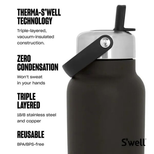 S'well® Explorer Bottle w/ Flip Straw - 32oz