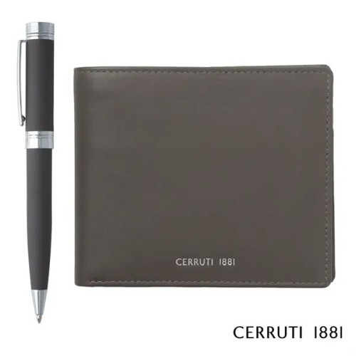 Cerruti 1881® Zoom Card Wallet & Fountain Pen Gift Set