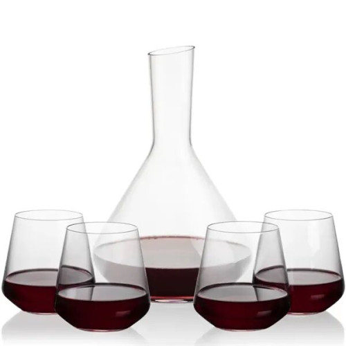 Terrassa Carafe & Cannes Stemless Wine