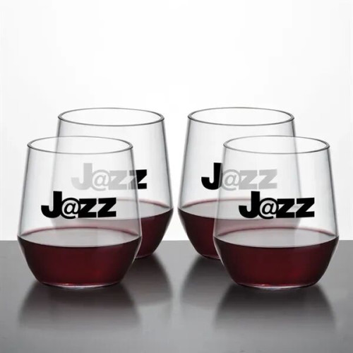 Poolside Tritan™ Stemless Wine Glass - 15oz (Set of 4)