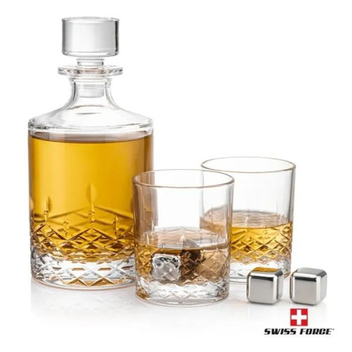 Templeton Decanter Set & Ice Cubes
