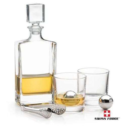 Hallsboro Decanter Set & Ice Balls