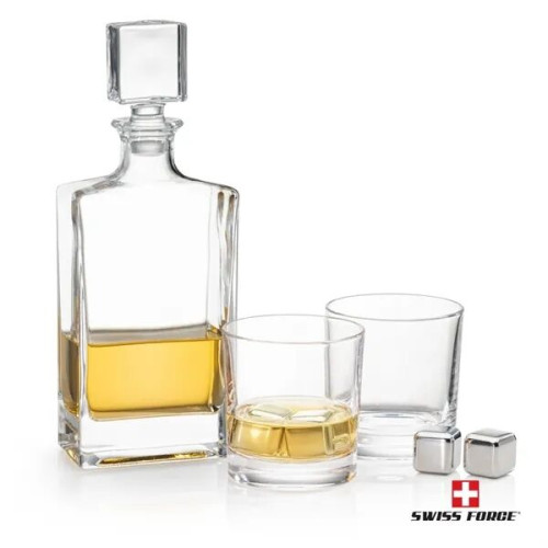 Hallsboro Decanter Set & Ice Cubes