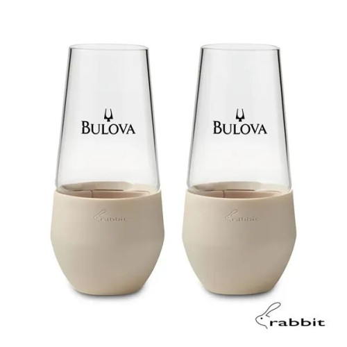 rabbit® Freezable Flutes - Set of 2