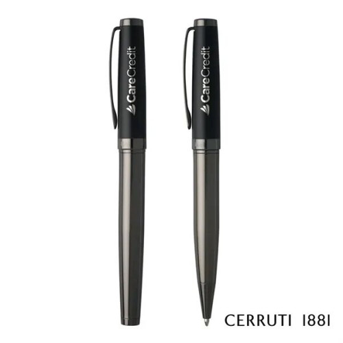 Cerruti 1881® Hamilton Ballpoint Pen & Rollerball Pen Set