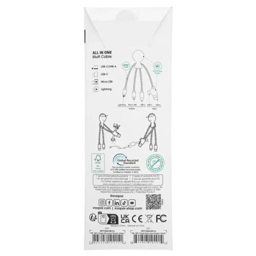 XOOPAR MR BIO ALL IN ONE CHARGING CABLE