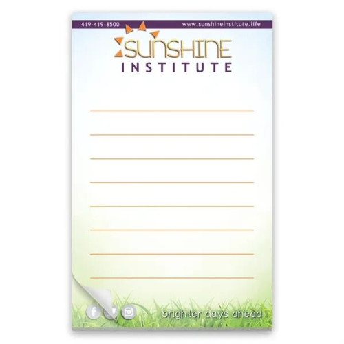 Paper Note Pad 3 1/2 x 5 1/2, 50 pages 4CP