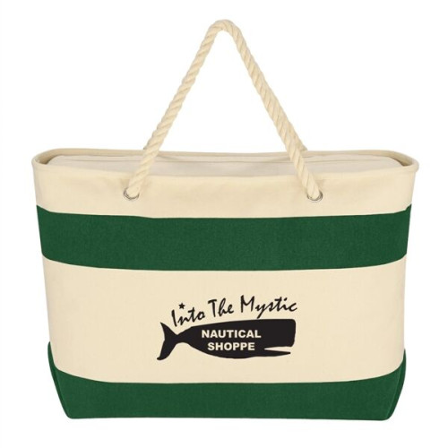 Large Cruising Tote Bag With Rope Handles