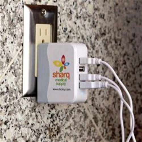 4 Port AC to USB Adaptor