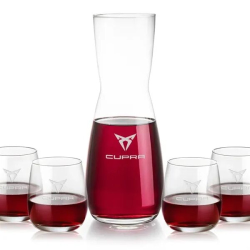 Mason Carafe & Crestview Stemless Wine