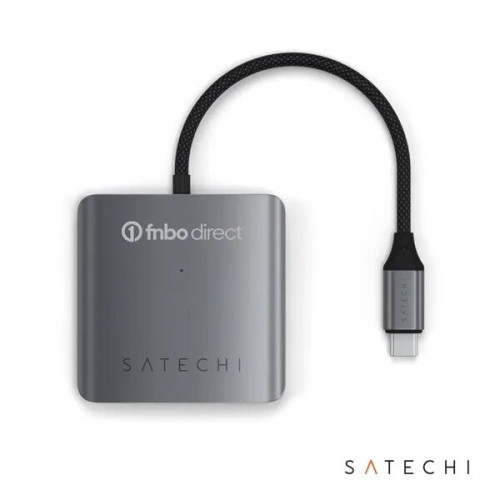 SATECHI® 4-Port USB-C Hub w/PD