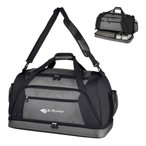 ROCKFEST DROP-BOTTOM DUFFEL BAG