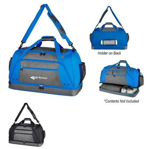 ROCKFEST DROP-BOTTOM DUFFEL BAG