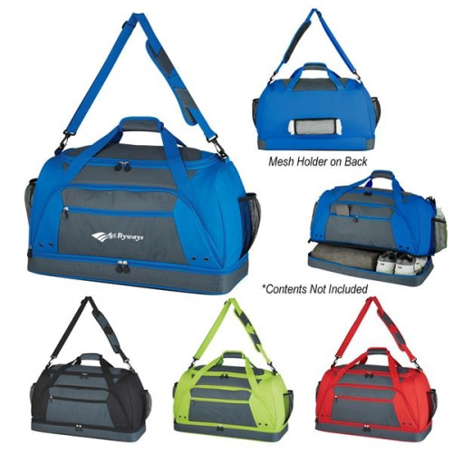 ROCKFEST DROP-BOTTOM DUFFEL BAG
