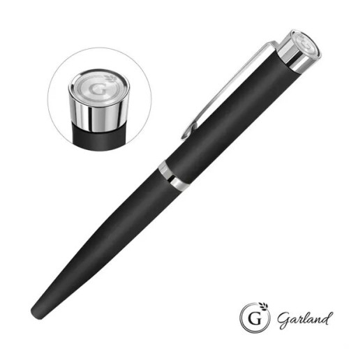 Garland® Executive Color Emblem Rollerball Pen - Chrome