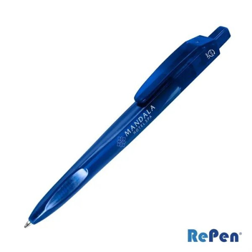 RePen® Squared Translucent Clicker rPET Pen