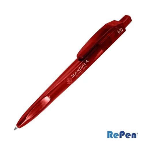 RePen® Squared Translucent Clicker rPET Pen