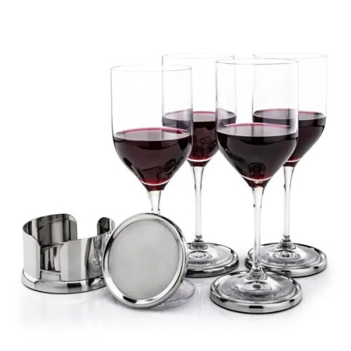Baldoni Coasters & Belmont Wine Set