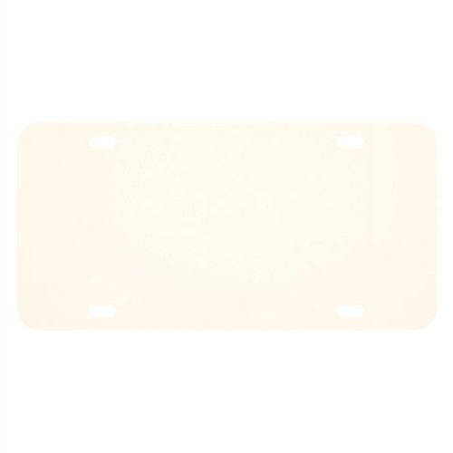 Custom License Plate 0.035