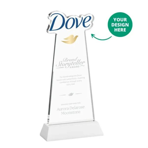 EdgeCraft Tapered Award on Hartford - White (via Ocean)