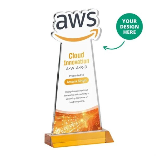 EdgeCraft VividPrint™ on Mitered Base-Amber (via Air)