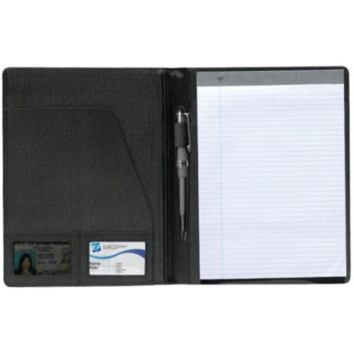 Executive Stitched PVC Standard Size Padfolio