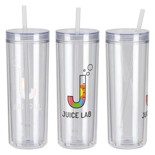 Arden 16 oz Recycled Acrylic Straw Tumbler