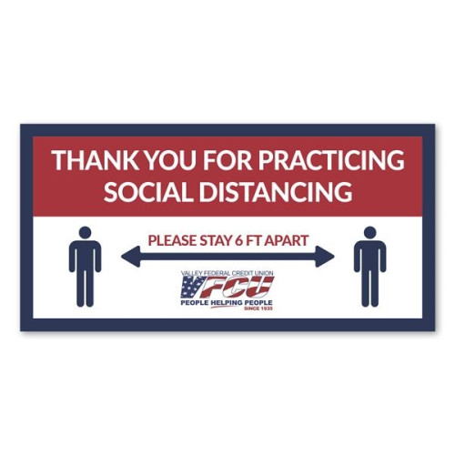 12 x 24 Rectangle Removable Adhesive Carpet Decal