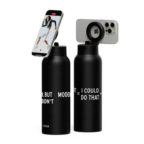 RINGO Pro Water Bottle with Magnetic Booster Ring - 24 Oz.