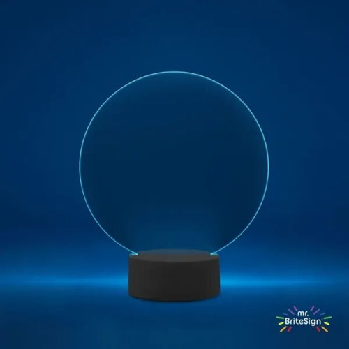 mr.BriteSign LED Acrylic Sign - Round