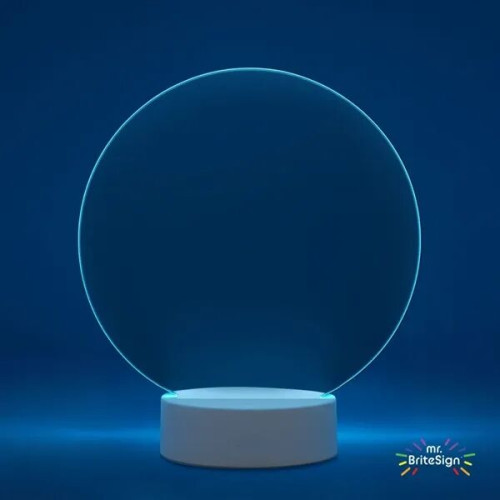 mr.BriteSign LED Acrylic Sign - Round