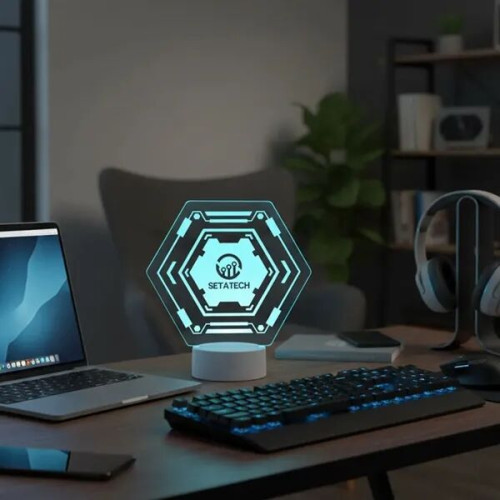 mr.BriteSign LED Acrylic Sign - Hexagon