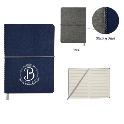 Heathered Linen Journal