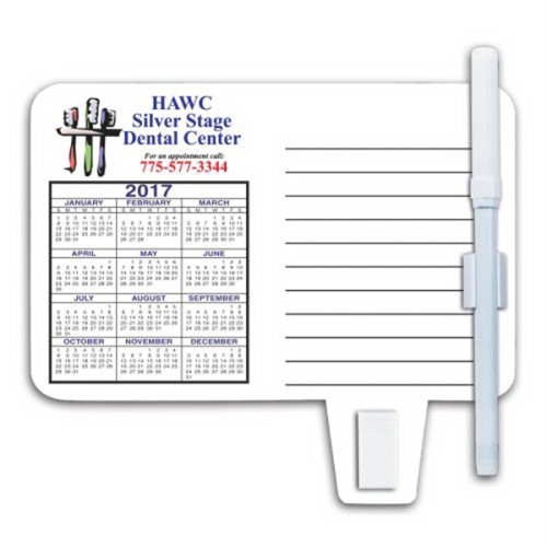 Calendar / Memo Magnet with Clip