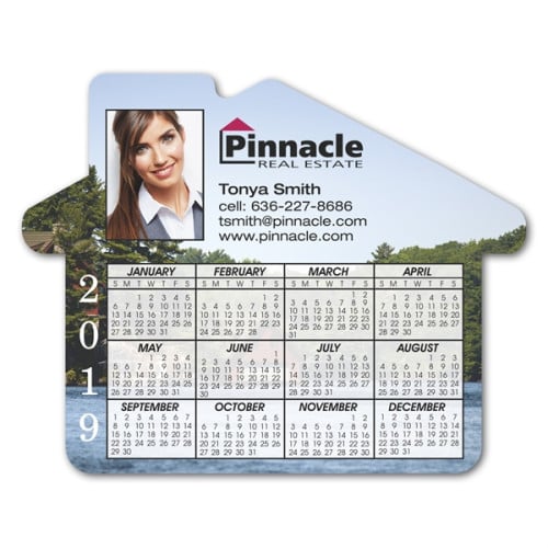 Calendar House Magnet