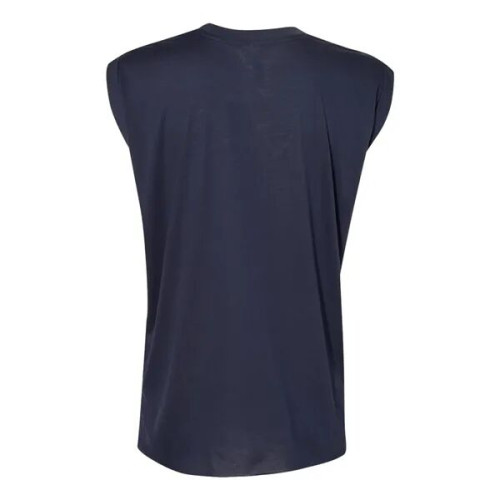 BELLA + CANVAS Women's Flowy Rolled Cuffs Muscle Tee