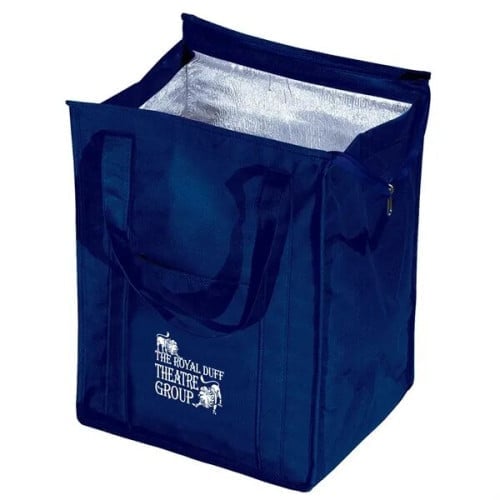 Insulated Polytex Tote W/Zipper