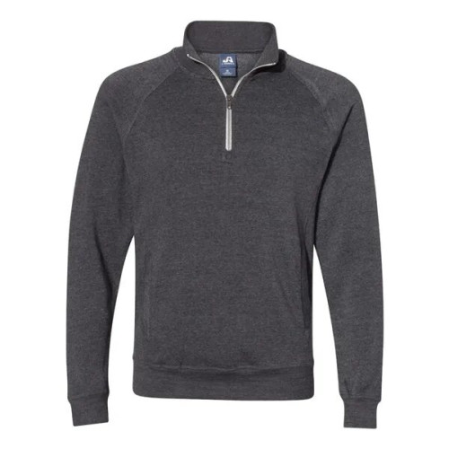 J. America Men's Triblend Quarter-Zip Sweatshirt