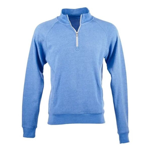 J. America Men's Triblend Quarter-Zip Sweatshirt