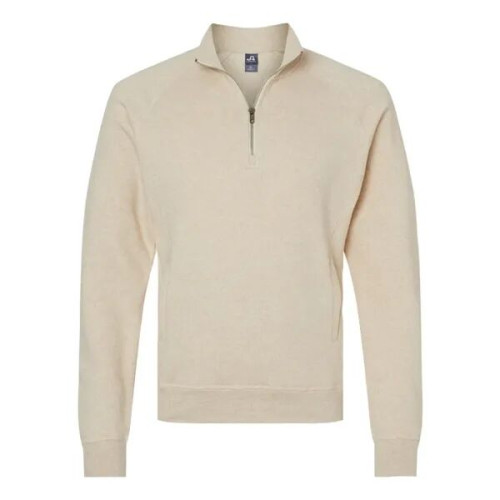 J. America Men's Triblend Quarter-Zip Sweatshirt