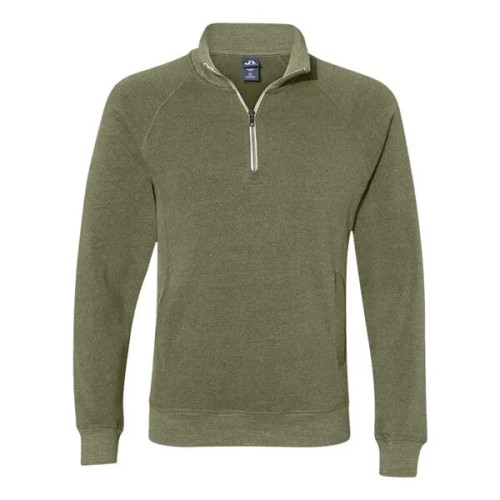 J. America Men's Triblend Quarter-Zip Sweatshirt