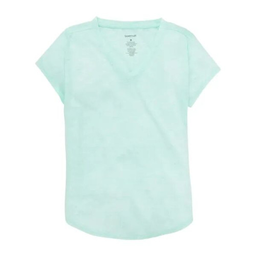 Boxercraft Girls' Snow Heather V-Neck T-Shirt