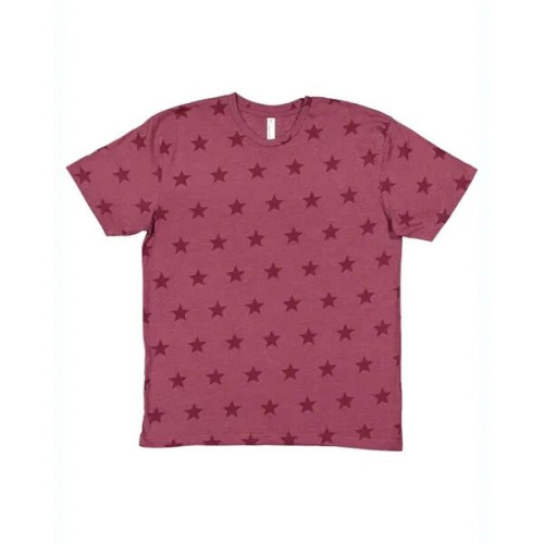 Code Five Men's Star Print Tee