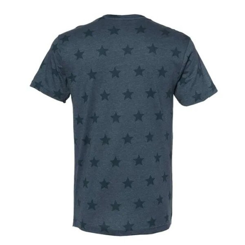 Code Five Men's Star Print Tee