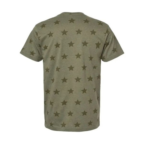 Code Five Men's Star Print Tee