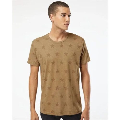 Code Five Men's Star Print Tee