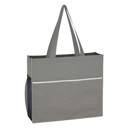 Non-Woven Wave Design Tote Bag